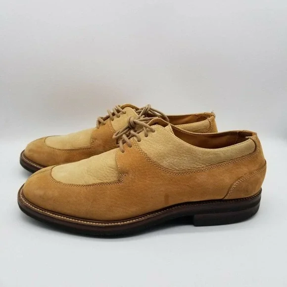 Cole Haan Men\'s Mustard Suede Oxfords Cole Haan Suede Oxfords for Men | Mercari main image 4